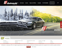 Tablet Screenshot of carrozzeriadestro.it